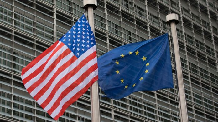 США планируют ввести 17% пошлину на аграрный импорт из ЕС. Брюссель ищет компромисс, параллельно готовя зеркальные меры в ответ. США планируют ввести 17% пошлину на аграрный импорт из ЕС. Брюссель ищет компромисс, параллельно готовя зеркальные меры в ответ.