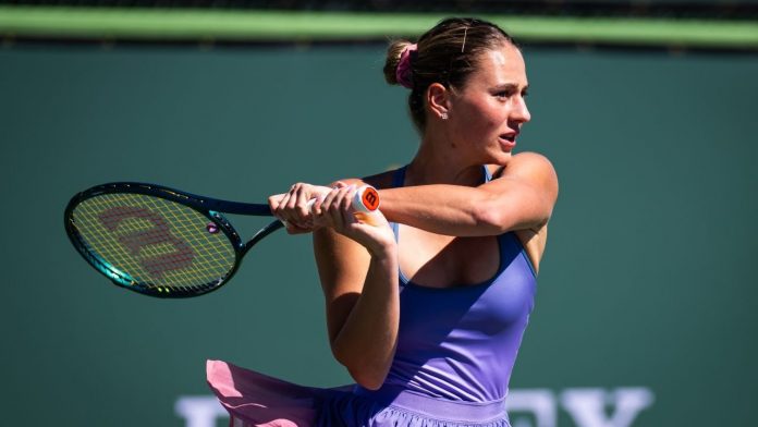 Марта Костюк установила национальный рекорд, выйдя в 1/8 финала US Open-2025 и в одиночном, и в парном разряде — впервые в истории украинского тенниса. Марта Костюк установила национальный рекорд, выйдя в 1/8 финала US Open-2025 и в одиночном, и в парном разряде — впервые в истории украинского тенниса.