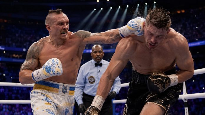 Усик нокаутировал Верхувена в 11-м раунде, защитил титул WBC и подтвердил статус чемпиона мира в тяжелом весе.
