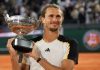 Зверев выиграл Ролан Гаррос 2026: первый Grand Slam после финала с Коболли Зверев выиграл Ролан Гаррос 2026 и впервые стал чемпионом Grand Slam после победы над Флавио Коболли в пяти сетах.