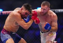 Гейджи впервые стал полноценным чемпионом UFC: детали боя с Топурией Гейджи — Топурия: Джастин Гейджи победил Илию Топурию на UFC Freedom 250 и впервые стал чемпионом UFC в легком весе.