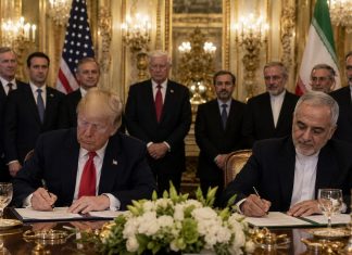 США и Иран подписали мирное соглашение: что изменится после сделки в Версале США и Иран подписали мирное соглашение: что известно о перемирии, Ормузском проливе, нефти и переговорах по ядерной программе.
