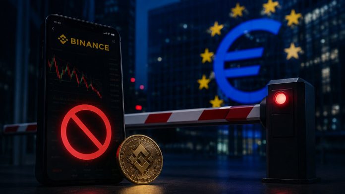 Binance прекратит обслуживание клиентов в ЕС с 1 июля 2026 года: что произойдет со счетами и почему биржа не получила лицензию MiCA.