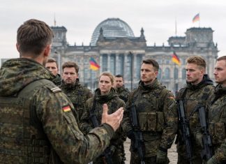 Германия может вернуть обязательную военную службу для мужчин уже в 2027 году Германия может вернуть обязательную военную службу в 2027 году, если добровольный набор не позволит увеличить Бундесвер до 260 тысяч военных.