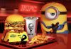 Меню KFC с миньонами уже продается в Украине: сколько стоят желтые бургеры и боксы Меню KFC с миньонами в Украине уже доступно: цены от 318 грн, желтые бургеры, банановый соус, Minion Box и 5 коллекционных фигурок.