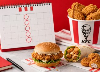 Безумная среда в KFC в июле 2026 года: календарь скидок на бургеры, бакеты, Твистер и наггетсы Безумная среда в KFC в июле 2026 года: даты скидок на Грандер Бургер, Дует Бакет, Боксмастер, Твистер и наггетсы, условия купонов и самовывоза.