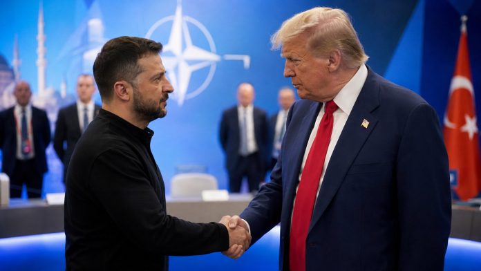Встреча Зеленского и Трампа пройдет 8 июля на саммите НАТО в Анкаре. Лидеры обсудят завершение войны, поставки оружия, Patriot и позицию США. Встреча Зеленского и Трампа пройдет 8 июля на саммите НАТО в Анкаре. Лидеры обсудят завершение войны, поставки оружия, Patriot и позицию США.