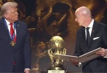 Скандал на ЧМ-2026: после звонка Трампа от Инфантино потребовали отставки Скандал на ЧМ-2026 усилился после звонка Трампа Инфантино и отмены дисквалификации Балогуна. От президента ФИФА потребовали отставки.