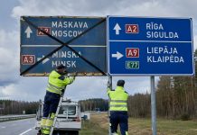 Латвия уберет с дорожных знаков названия городов России и Беларуси Латвия уберет с дорог 235 указателей с названиями городов России и Беларуси. Работы стоимостью 120 тысяч евро завершат до 30 сентября.