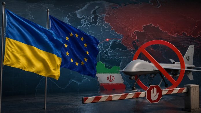 Украина присоединилась к санкциям ЕС против Ирана за военную поддержку России и обязалась согласовать национальную политику с решением Евросоюза. Украина присоединилась к санкциям ЕС против Ирана за военную поддержку России и обязалась согласовать национальную политику с решением Евросоюза.