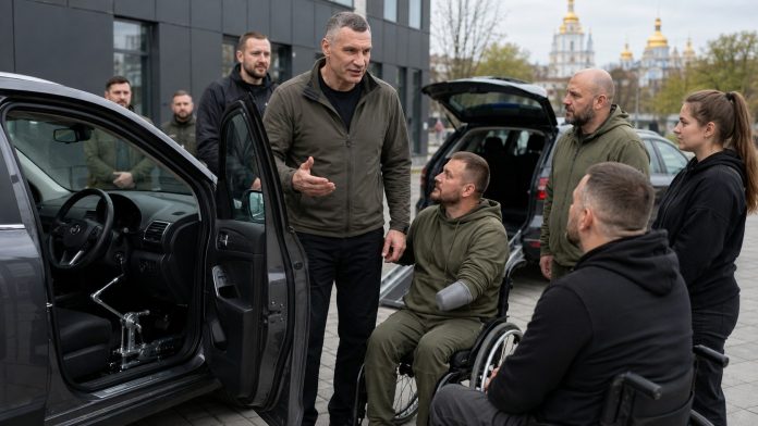 Автошкола для ветеранов открылась в Киеве: 17 участников смогут обучаться на адаптированных авто и пройти переподготовку после ранения.