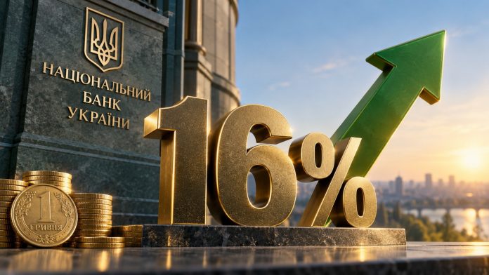 Обликовая ставка НБУ повышена до 16%: почему Нацбанк принял решение, что будет с инфляцией, гривной, депозитами и кредитами в Украине. Обликовая ставка НБУ повышена до 16%: почему Нацбанк принял решение, что будет с инфляцией, гривной, депозитами и кредитами в Украине.