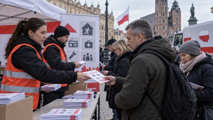 Воздушная тревога в Польше: с 25 сентября распространяют инструкцию о поиске укрытий, эвакуации и действиях во время атаки. Воздушная тревога в Польше: с 25 сентября распространяют инструкцию о поиске укрытий, эвакуации и действиях во время атаки.