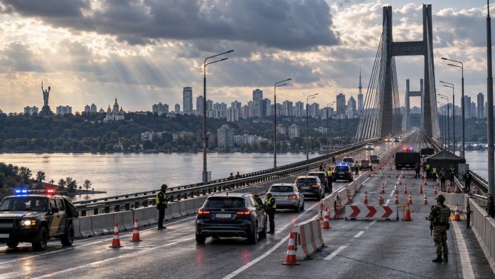 Мосты Киева во время воздушной тревоги работают по новым правилам: где движение свободно и где действуют ограничения на 15 минут. Мосты Киева во время воздушной тревоги работают по новым правилам: где движение свободно и где действуют ограничения на 15 минут.