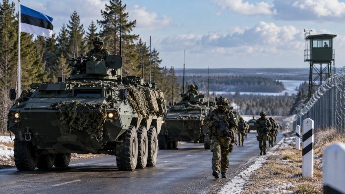 Эстония усиливает границу с Россией, передислоцирует войска и закупает HIMARS и Chunmoo в рамках стратегии «активной обороны». Эстония усиливает границу с Россией, передислоцирует войска и закупает HIMARS и Chunmoo в рамках стратегии «активной обороны».