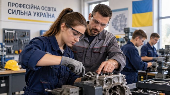 Профобразование в Украине изменят: минимум 40% программы отдадут практике, студенты смогут получить до 3 квалификаций.